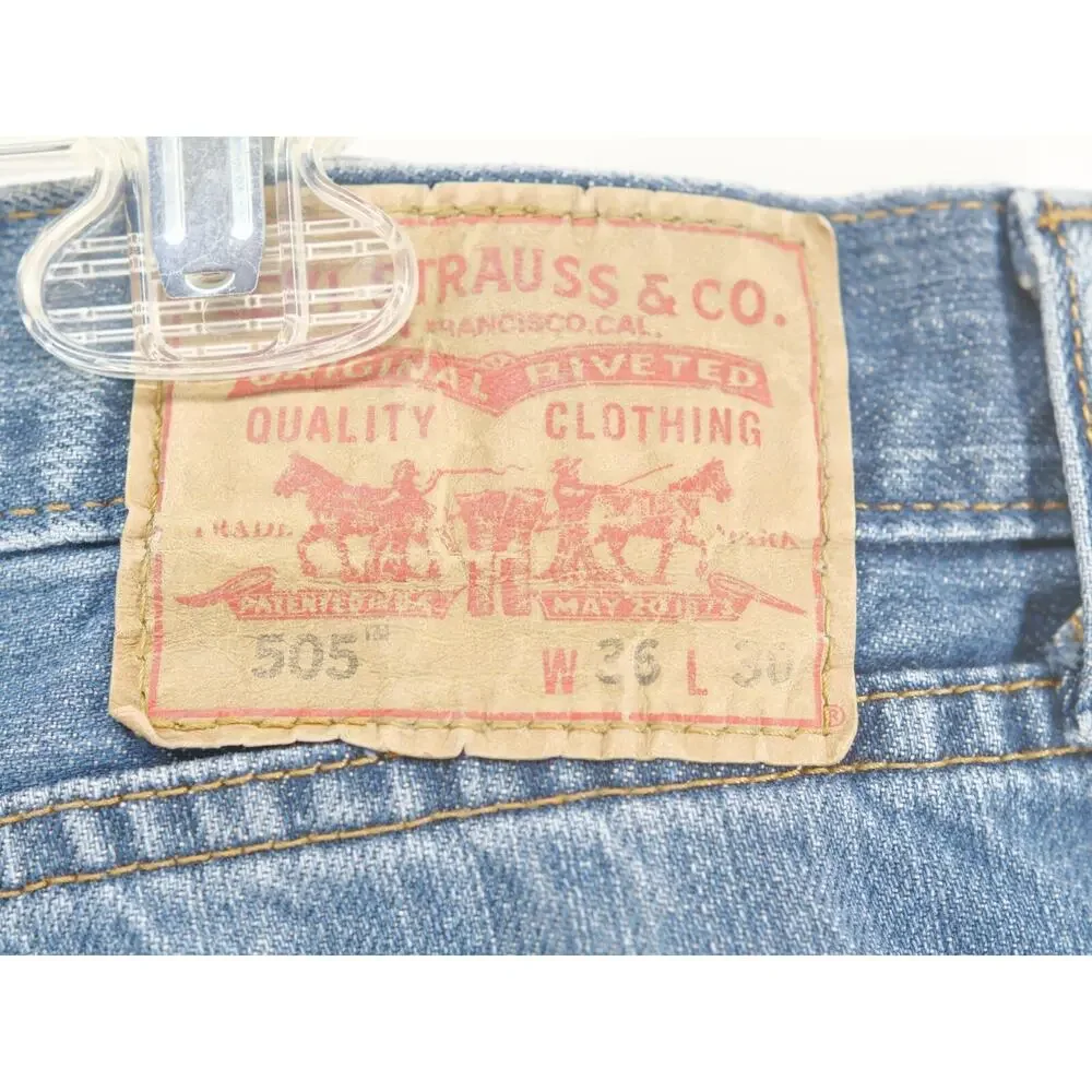 Levi’s 505 Men’s Jeans Size 36x30 Medium Wash Blue Jeans